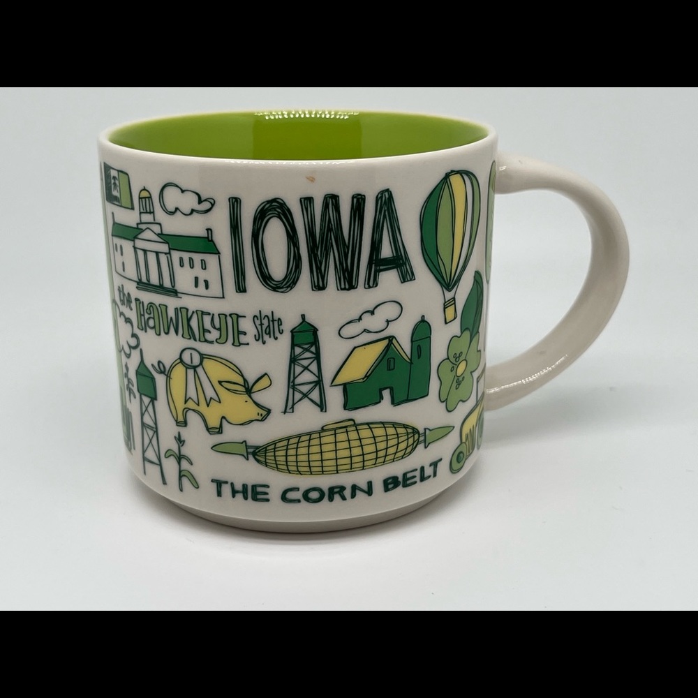 Starbucks Been There Series IOWA the Corn Belt 14 oz Mug